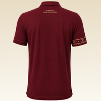 Burgundy Pique Polo